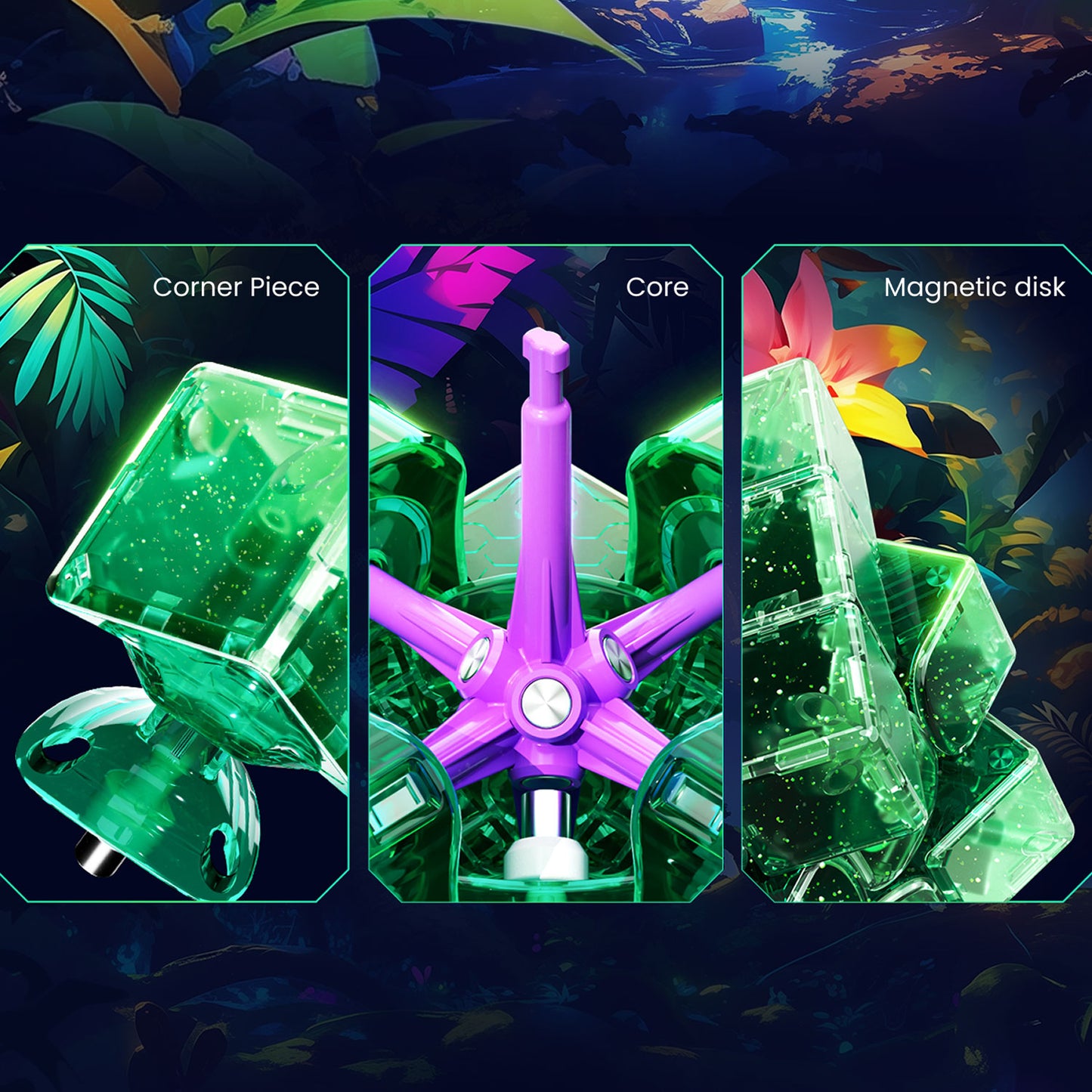 EmeraldoX - GAN15 Maglev Summer Limited Edition