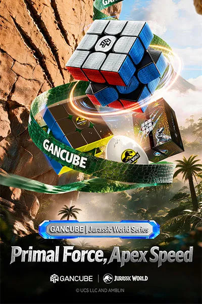 GANCUBE x Jurassic World: Themed Magnetic Speed Cubes