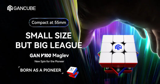 The "Mini Flagship" Revolution: Why the 55mm GAN V100 is Changing the Standard for SpeedCube Size.