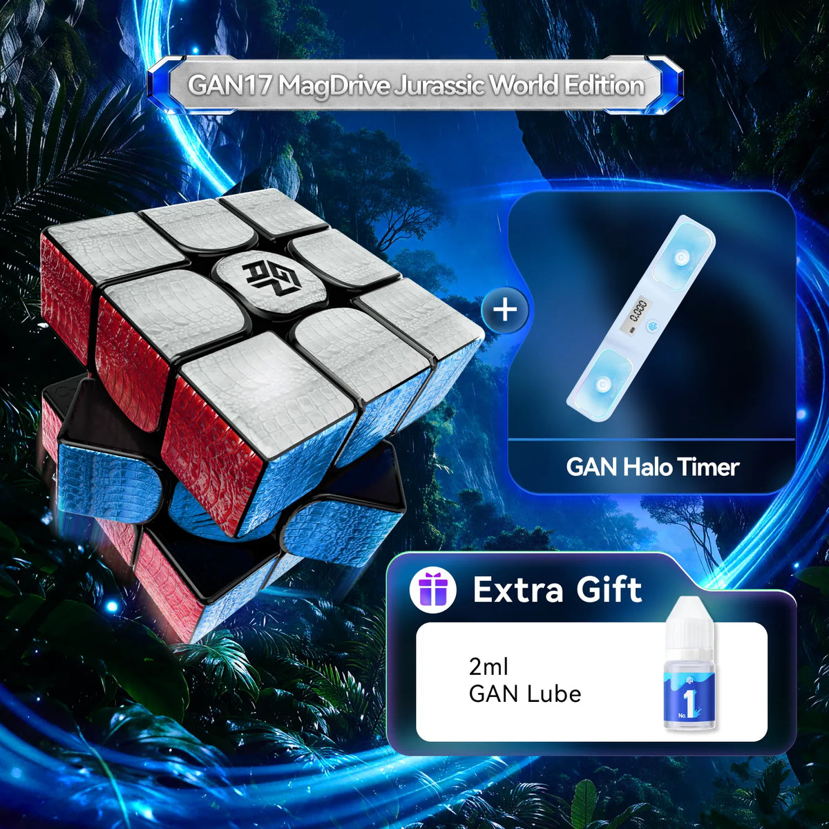 GANCUBE X JURASSIC WORLD🦖