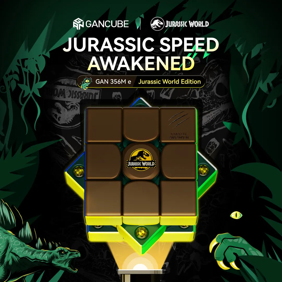 GANCUBE X JURASSIC WORLD🦖 | GANCUBE