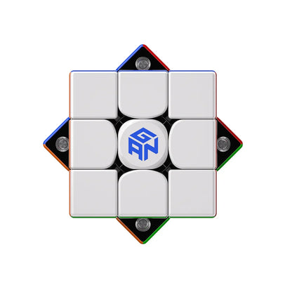 Gan puzzle cube on a white background