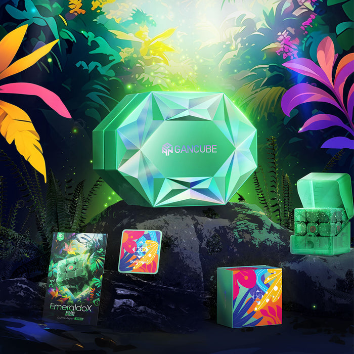 2025 Summer Limited Edition GAN15 Maglev EmeraldoX (For display only, not for sale)