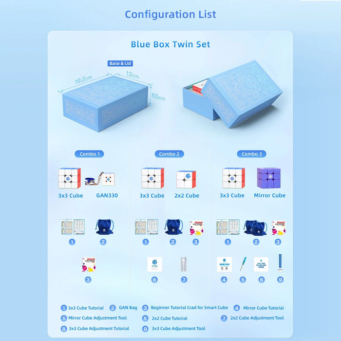 GAN Blue Box Gift Box Set