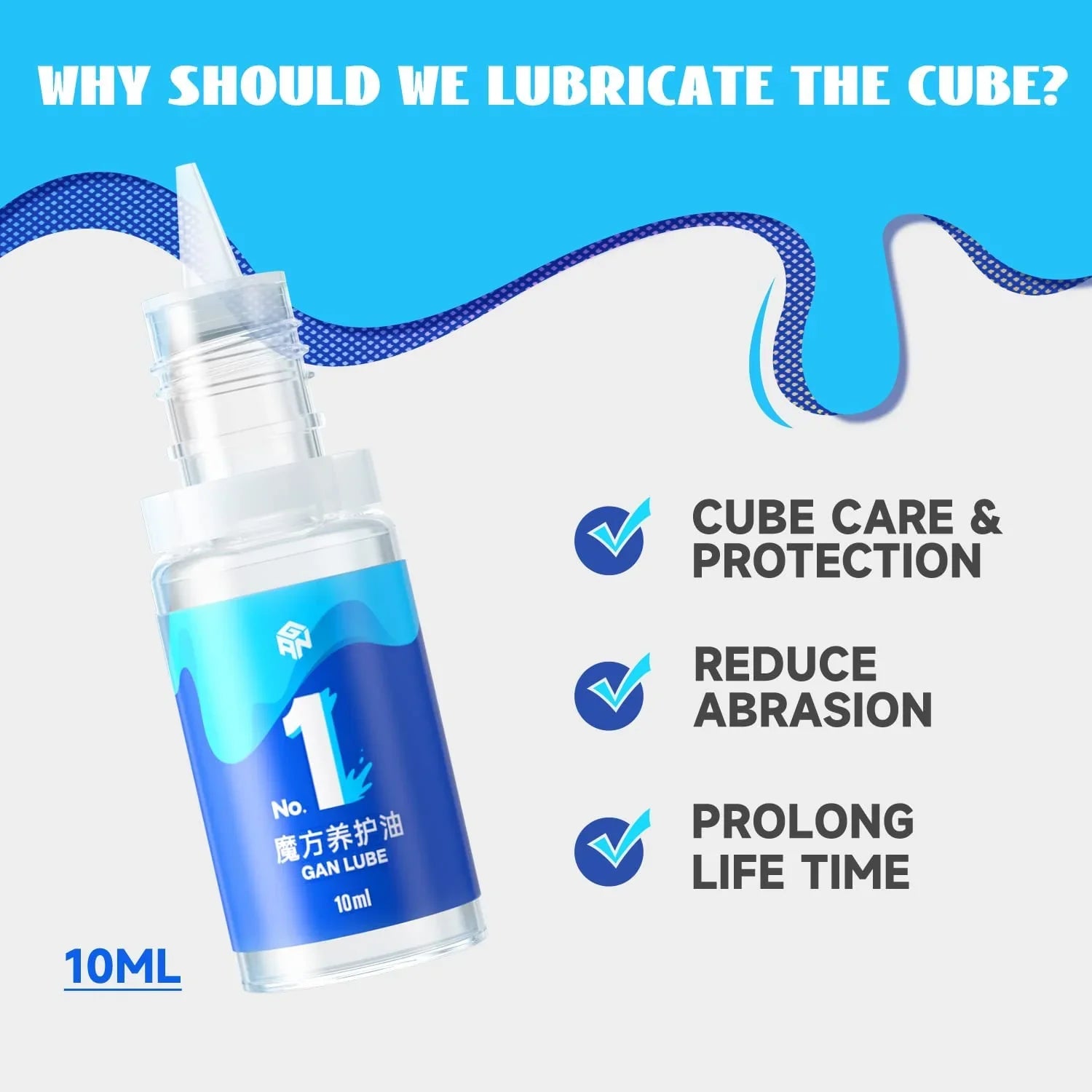 GAN Speed Cube Lube - Enhance Your Rubiks Cube Performance | GANCUBE Maintenance GAN Speed Cube Lube - Enhance Your Rubiks Cube Performance | GANCUBE Maintenance