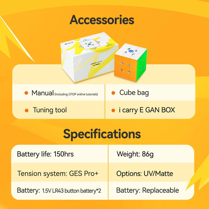GAN356 i Carry E Smart Cube