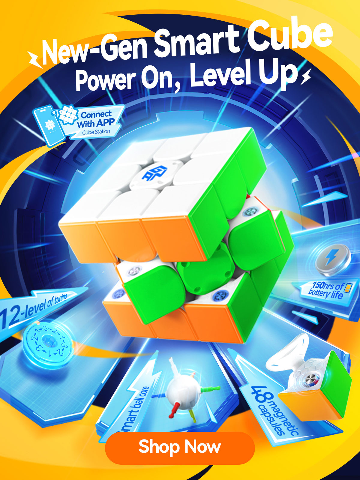 Speed Cubes, Smart Cubes for World Champion | GANCUBE