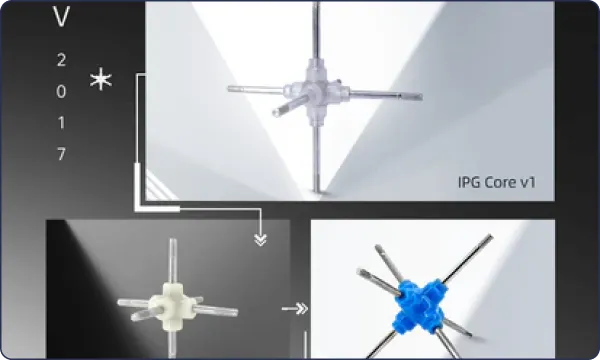 Integrated Steel-Plastic IPG Core
