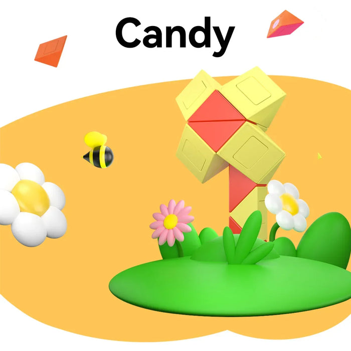 Monster Go Twist Puzzle Set 24 Blocks