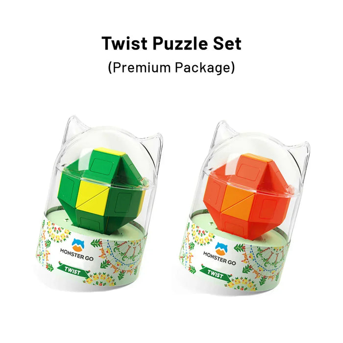 Monster Go Twist Puzzle Set 24 Blocks