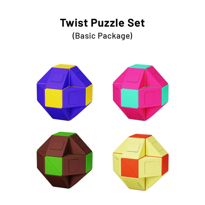 Monster Go Twist Puzzle Set 24 Blocks