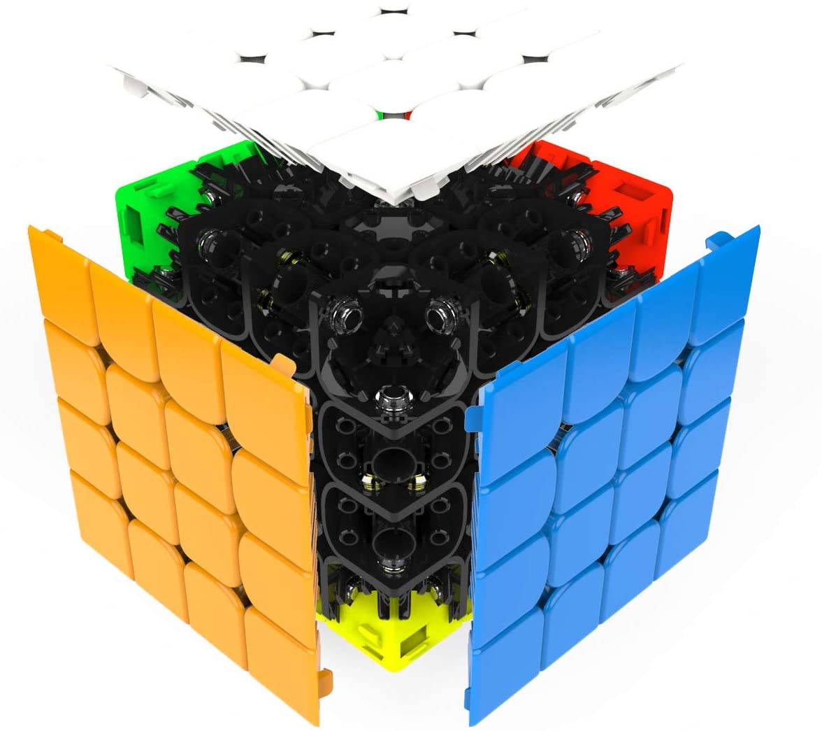 Pre ordine 4X4X4 GAN 460M stickerless magnetico velocità Magic Cube Puzzle gancube UK 
